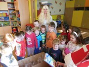 Mikuláš, čert a anděl ve školce